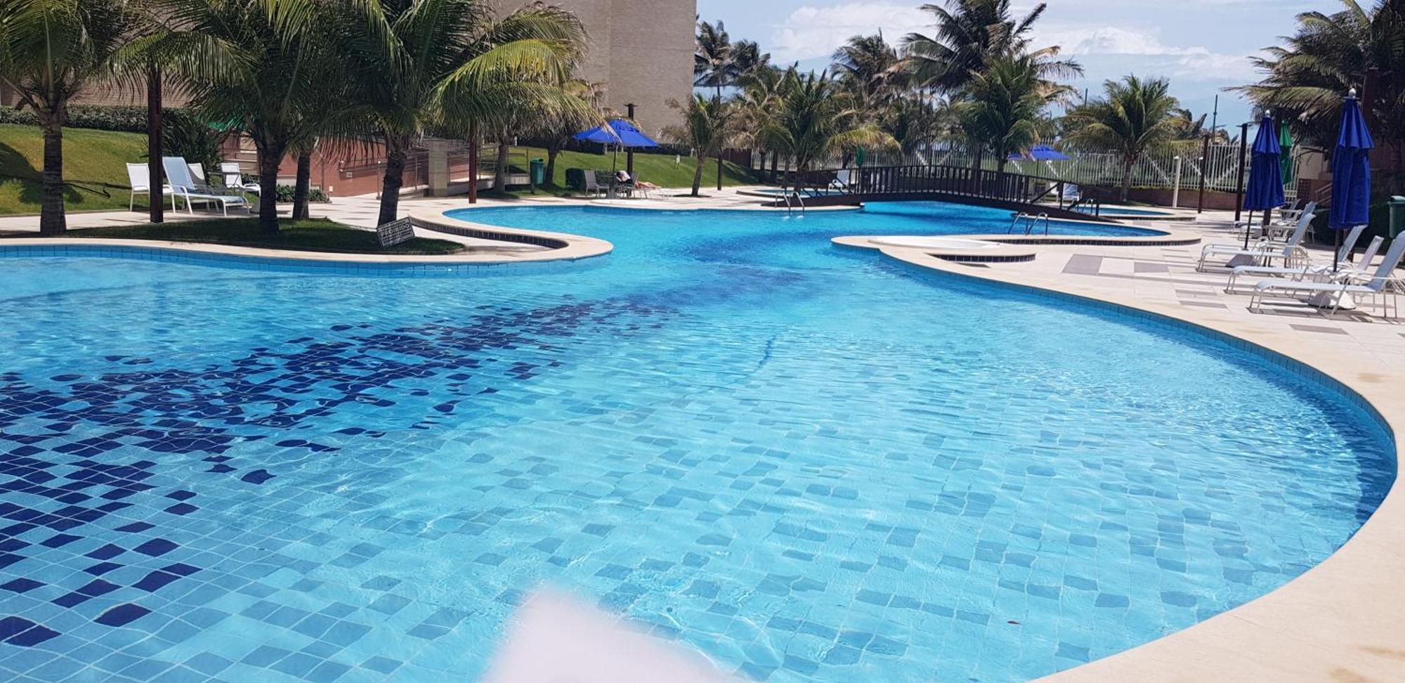 Scopa Beach - Apartamento No Porto Das Dunas - Vizinho Ao Beach Park Акуираз Екстериор снимка